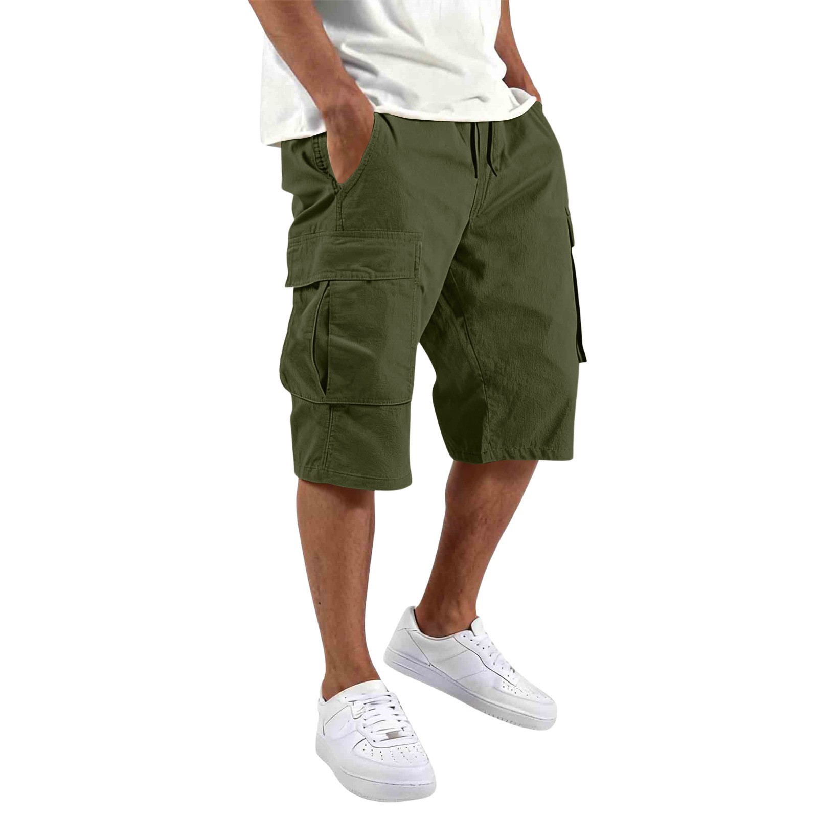 Calças Masculinas Soltas de Ve - Men'S Fashion Loose Pants avaliação e preço