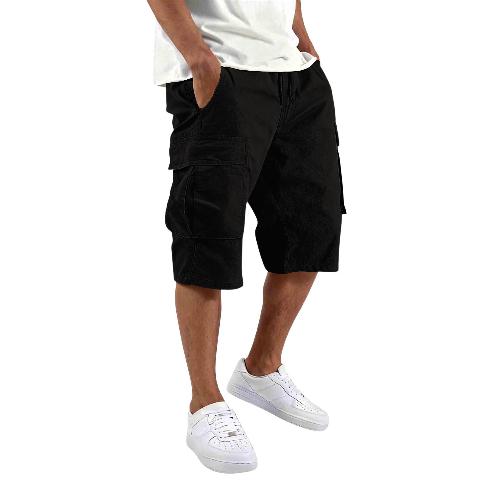 Calças Masculinas Soltas de Ve - Men'S Fashion Loose Pants avaliação e preço