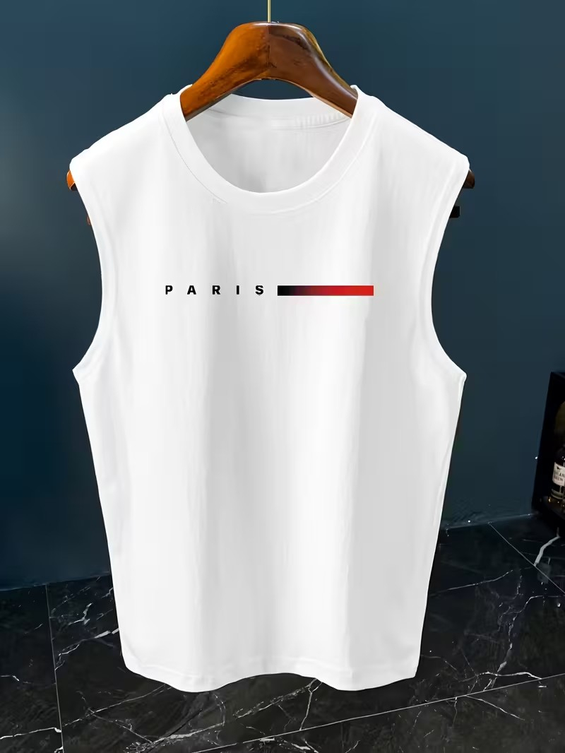 Camiseta Regata Masculina Mini - Paris Fashion Men avaliação e preço