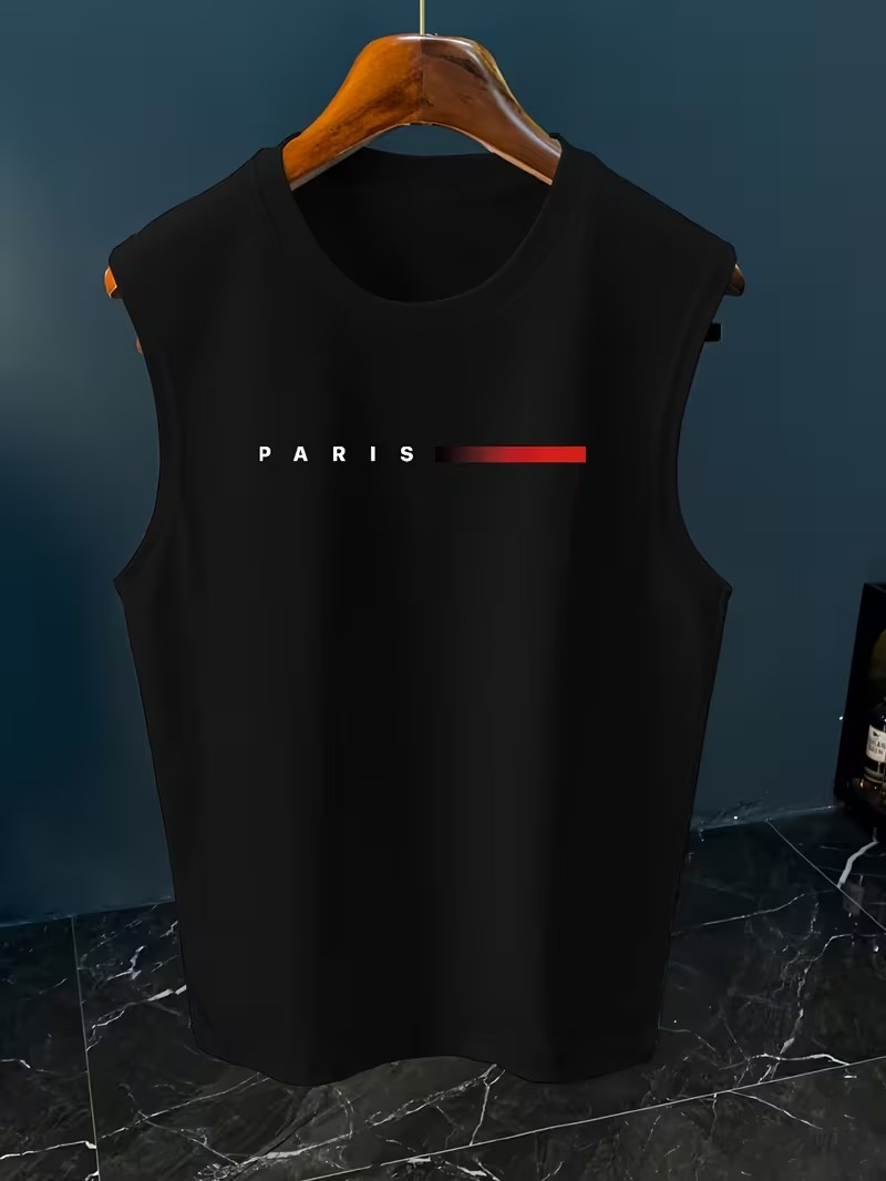 Camiseta Regata Masculina Mini - Paris Fashion Men avaliação e preço