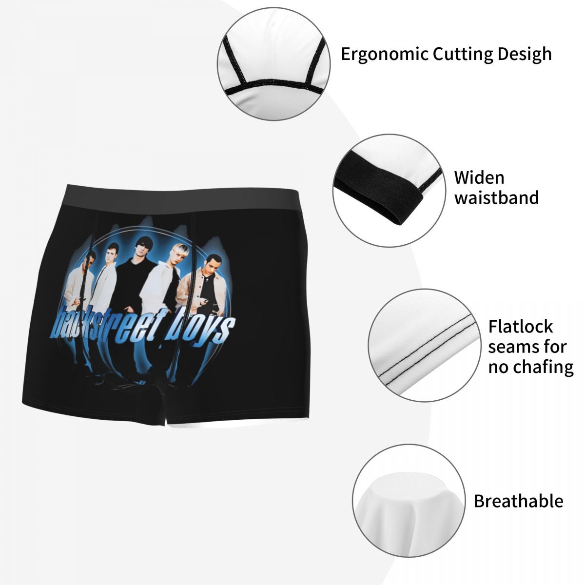 Cuecas Boxer Masculinas de Mod - Men'S Fashion Underwear avaliação e preço
