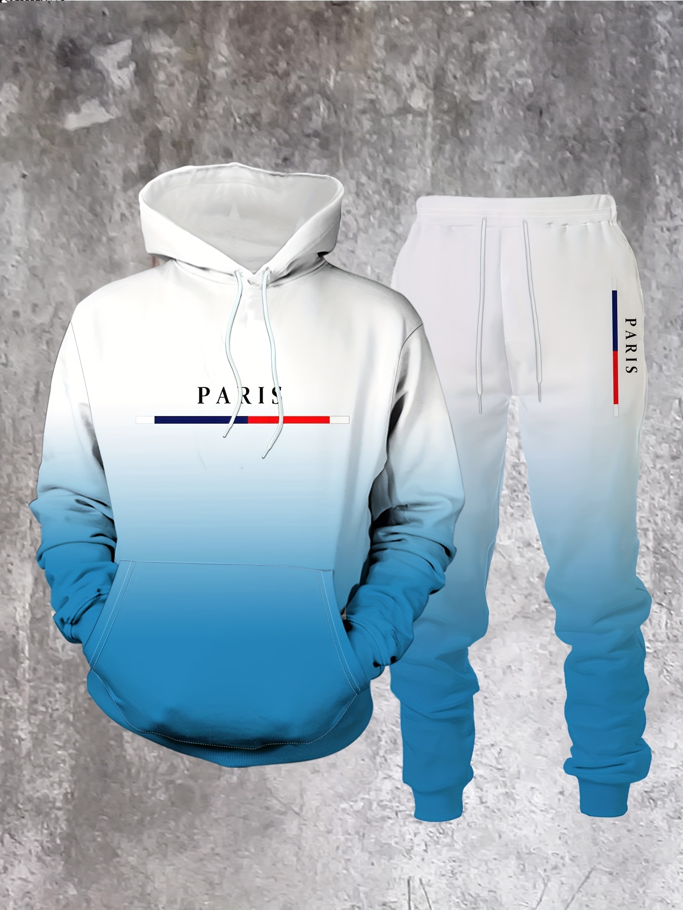 Cor gradiente paris agasalho r - Paris Fashion Men avaliação e preço