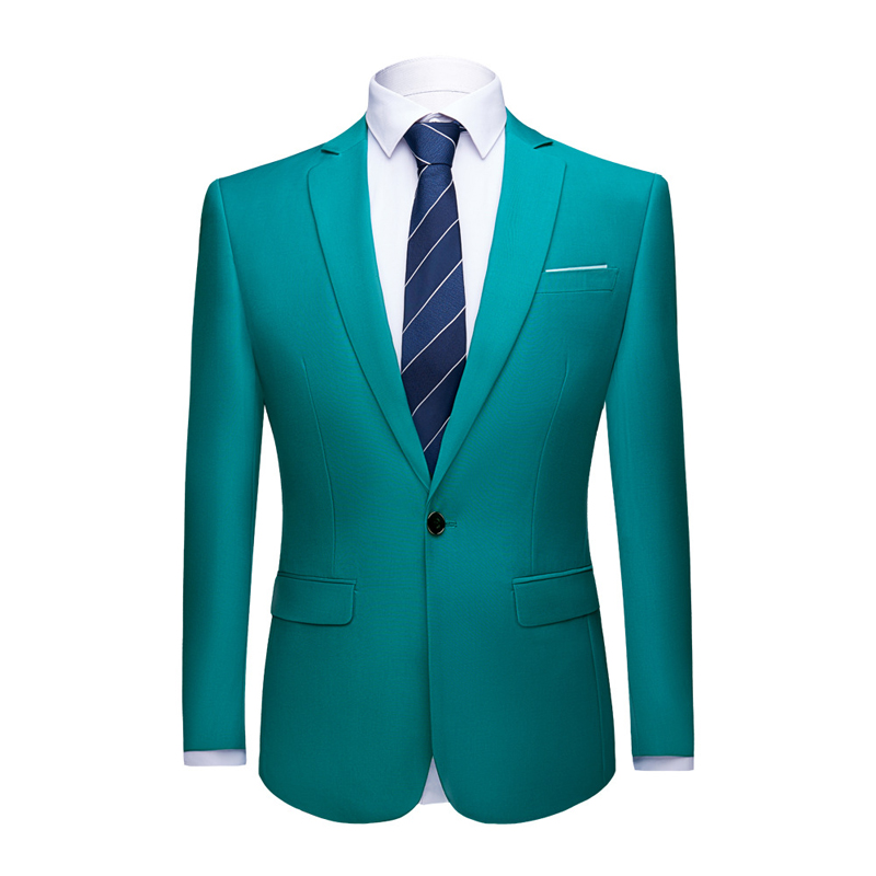Mais recentes projetos de moda - Slim Fit Blazer Men avaliação e preço