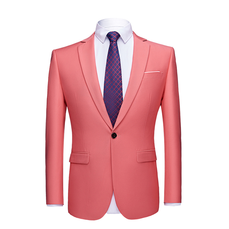 Mais recentes projetos de moda - Slim Fit Blazer Men avaliação e preço