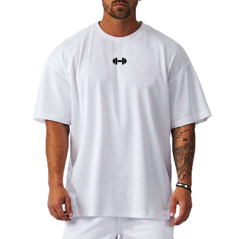 Oversized solto manga curta ca - Muscle Tee Workout avaliação e preço