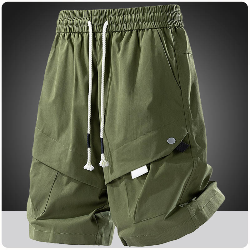 Bermudas Cargo Masculinas de V - Men'S Fashion Loose Pants avaliação e preço