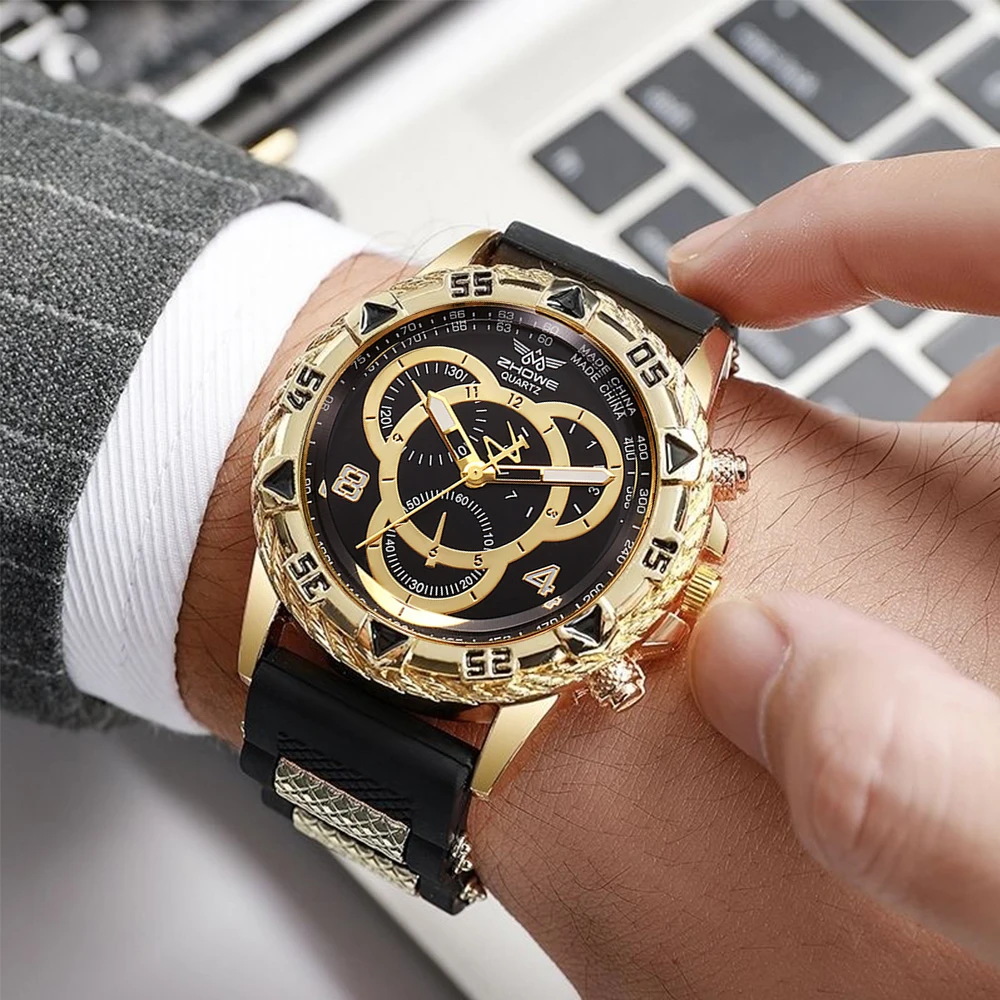 1pc surpresa mistério relógio  - Fashion Mens Watches avaliação e preço