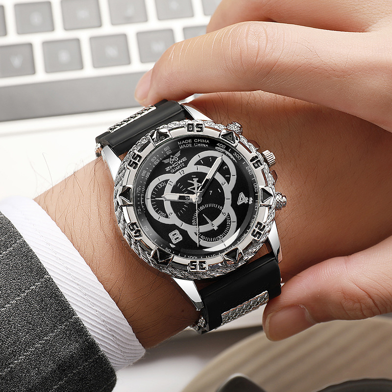 1pc surpresa mistério relógio  - Fashion Mens Watches avaliação e preço