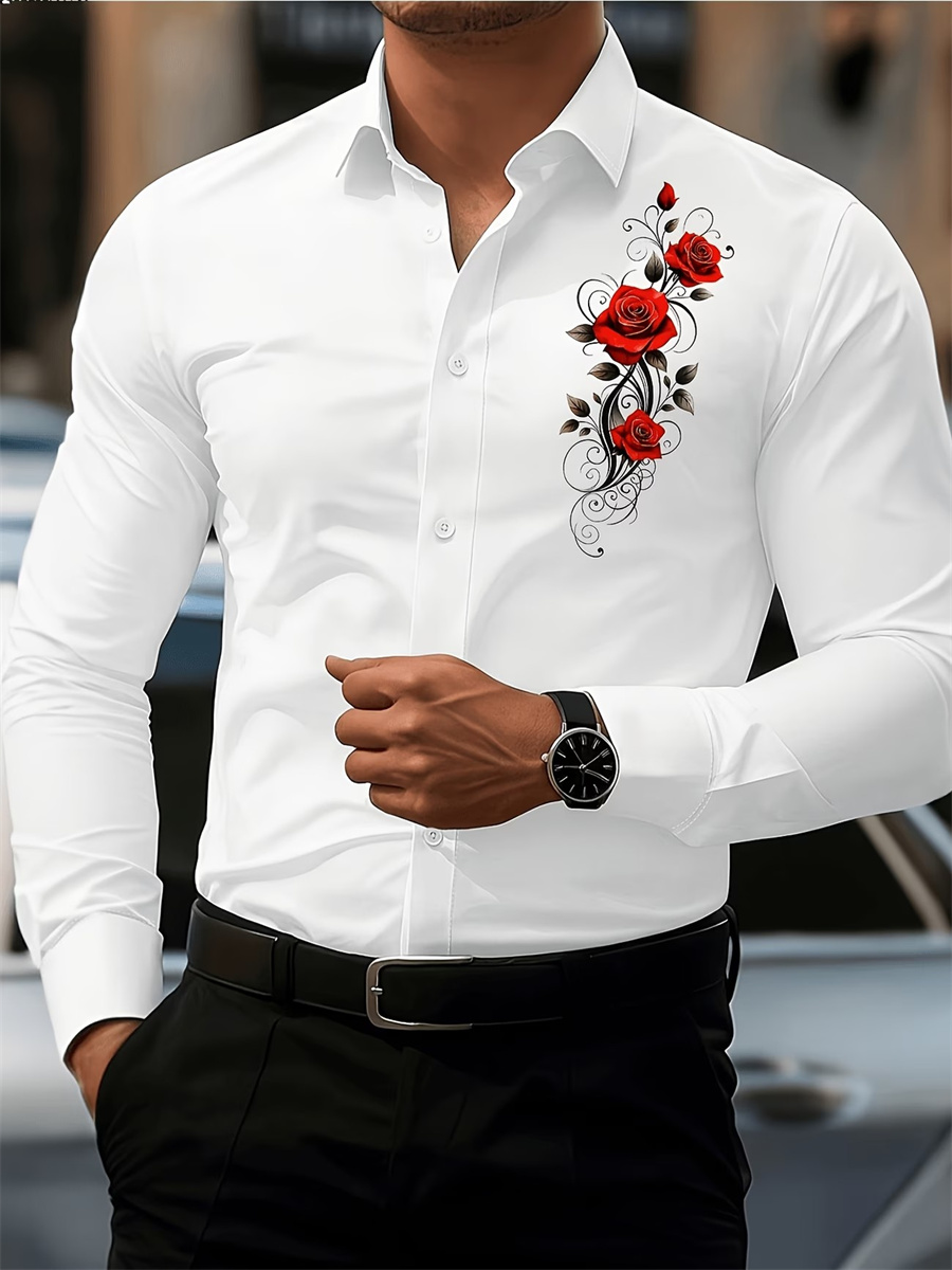 Camisa Masculina de Manga Long - Men'S Fashion avaliação e preço