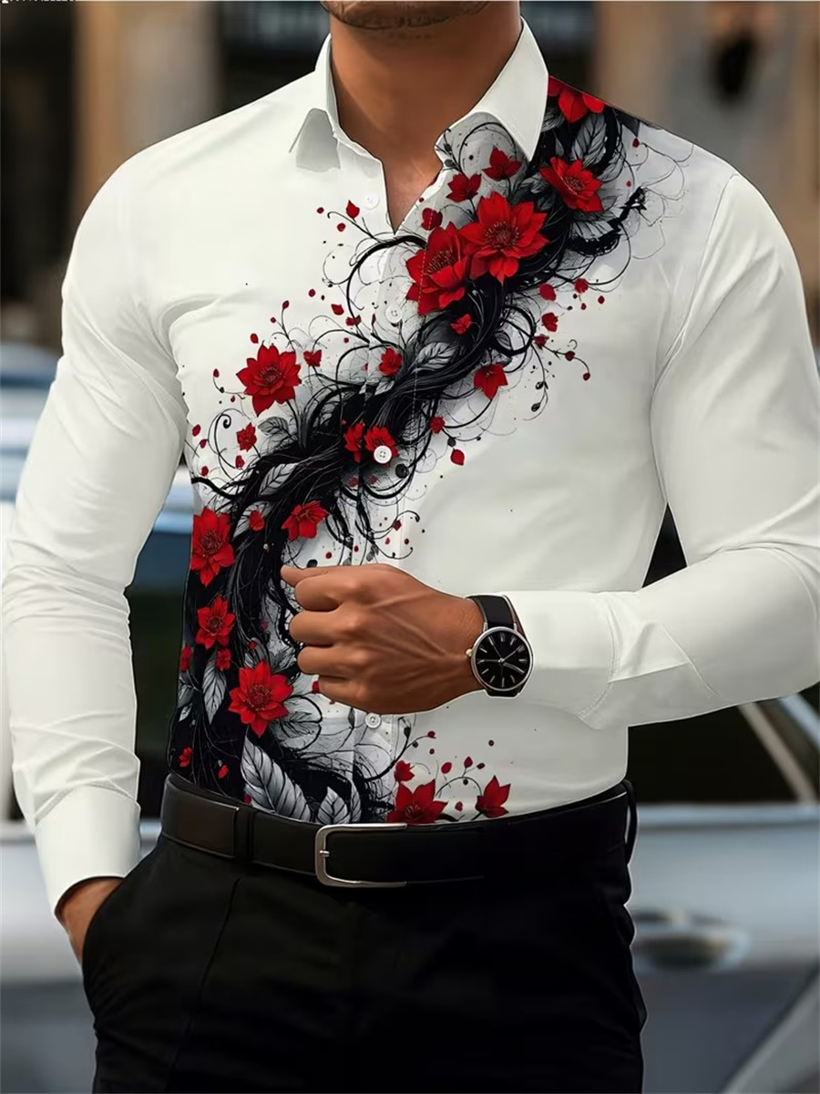 Camisa Masculina de Manga Long - Men'S Fashion avaliação e preço