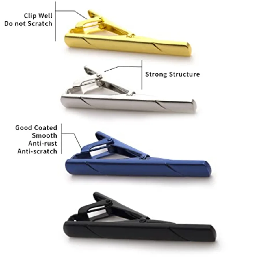 4 prendedores de gravata para  - Men'S Fashion Accessories avaliação e preço