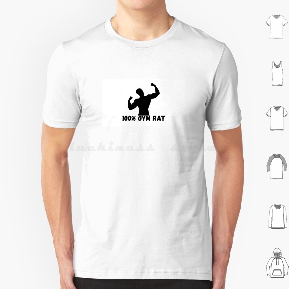 100% ginásio rato t camisa de  - Muscle Tee Workout avaliação e preço