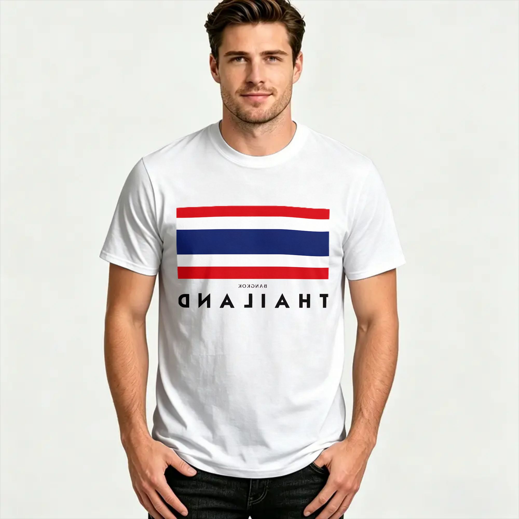 Camiseta Streetwear de Verão,  - Mens Fashion Bangkok avaliação e preço