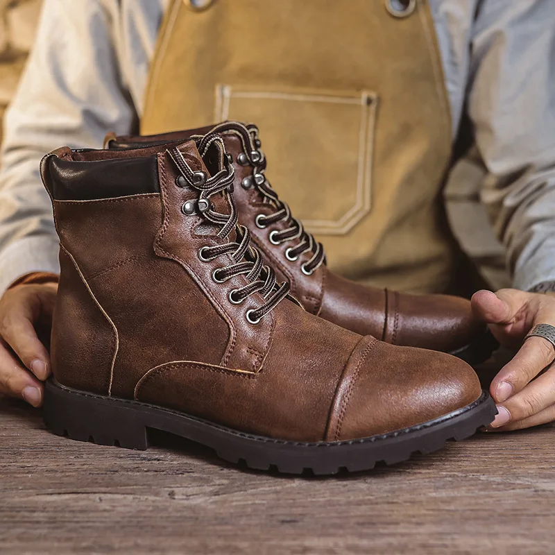 Outono inverno botas masculina - Chelsea Boots Men avaliação e preço