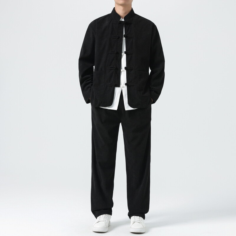 Conjuntos de veludo masculino  - Corduroy Jacket Men avaliação e preço