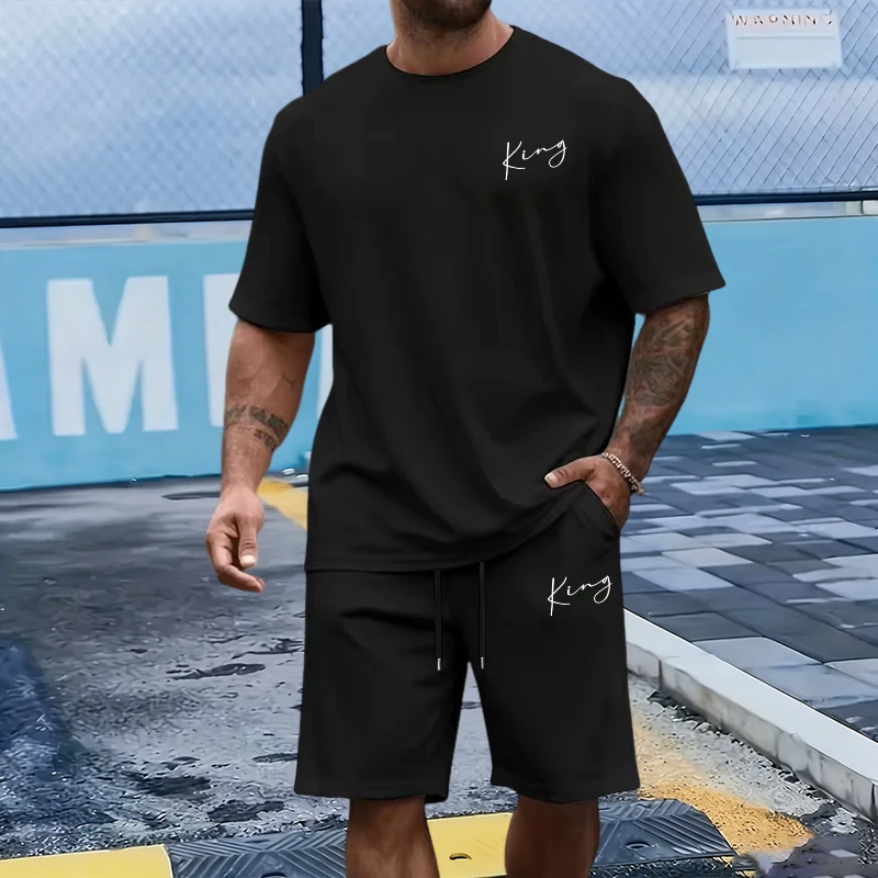 Conjunto Masculino King Letter - Men Fashion King avaliação e preço