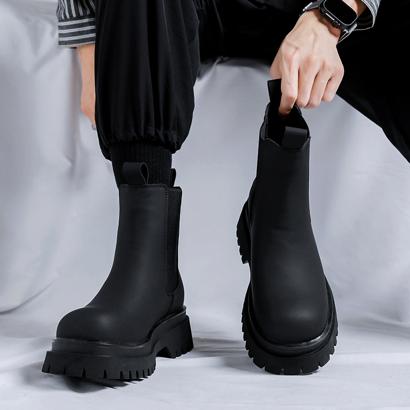 Botas Chelsea de Cano Alto Pre - Chelsea Boots Men avaliação e preço