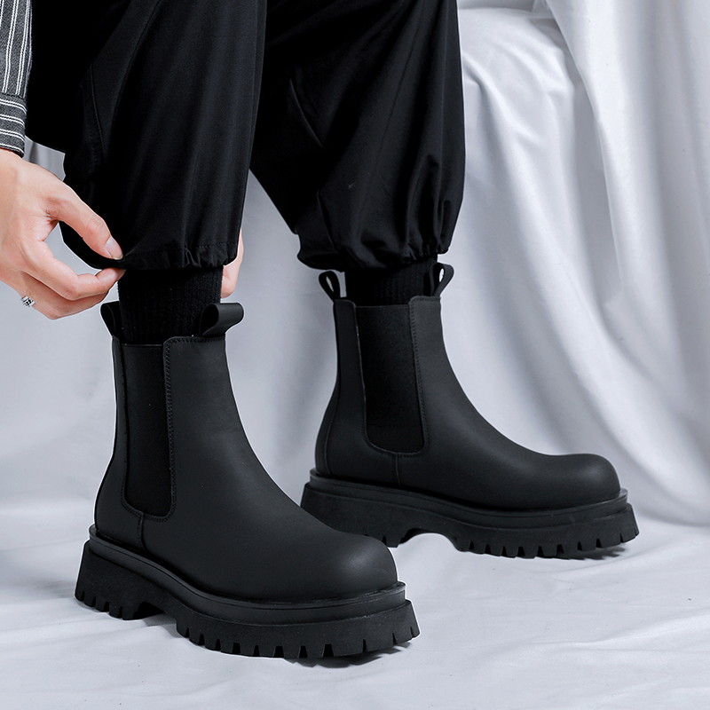 Botas Chelsea de Cano Alto Pre - Chelsea Boots Men avaliação e preço