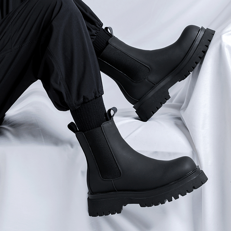 Botas Chelsea de Cano Alto Pre - Chelsea Boots Men avaliação e preço