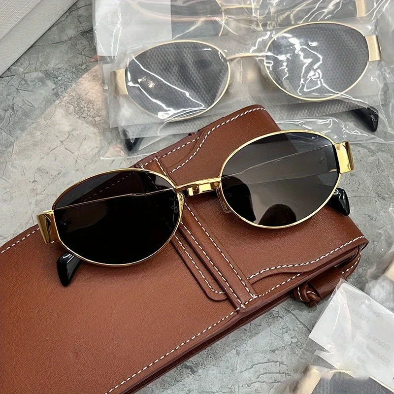Óculos de Sol Retro com Armaçã - Men'S Fashion Round Glasses avaliação e preço