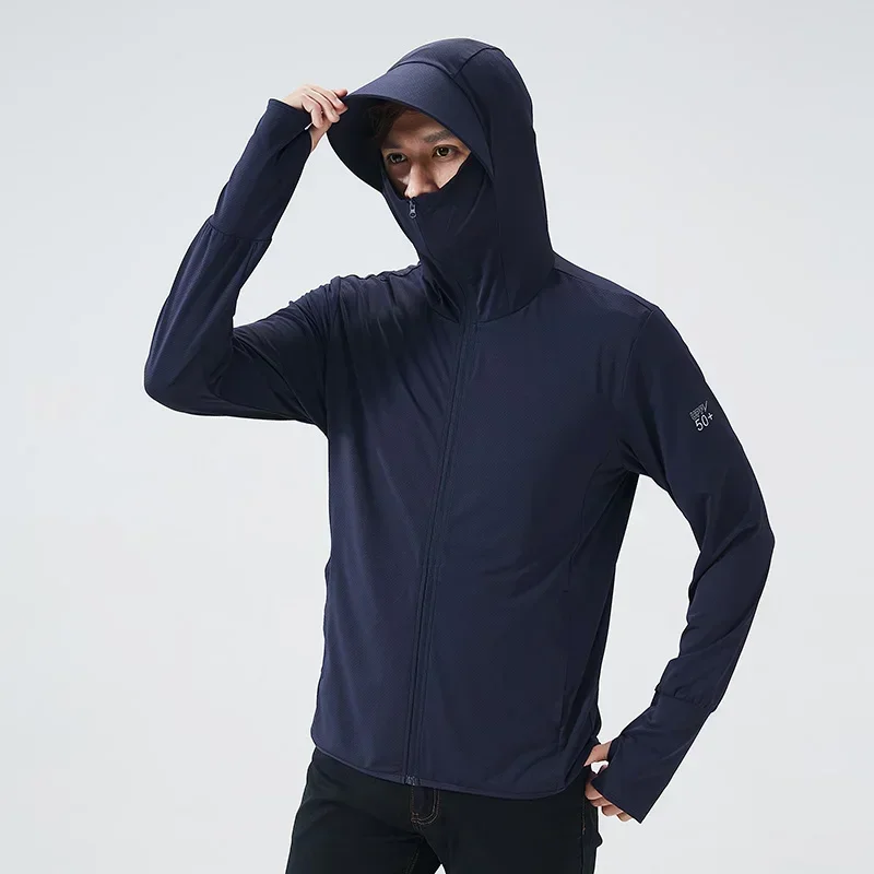 Jaqueta de verão com capuz upf - Corduroy Jacket Men avaliação e preço