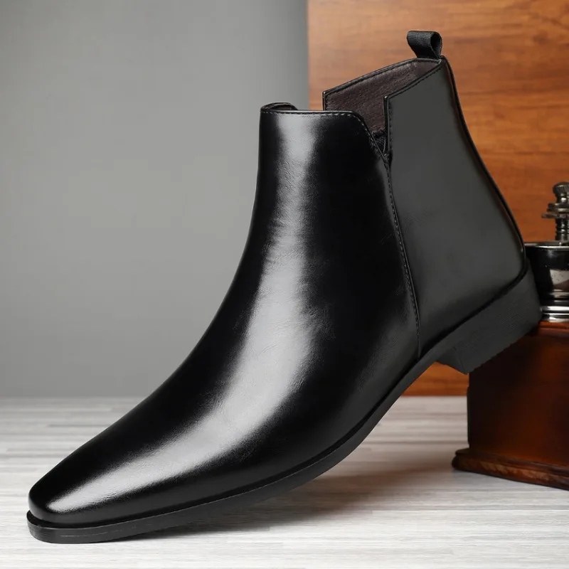 Novas botas masculinas clássic - Chelsea Boots Men avaliação e preço