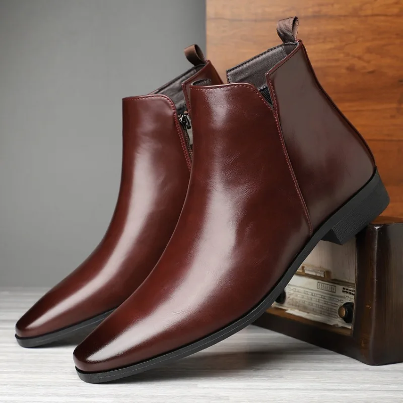 Novas botas masculinas clássic - Chelsea Boots Men avaliação e preço