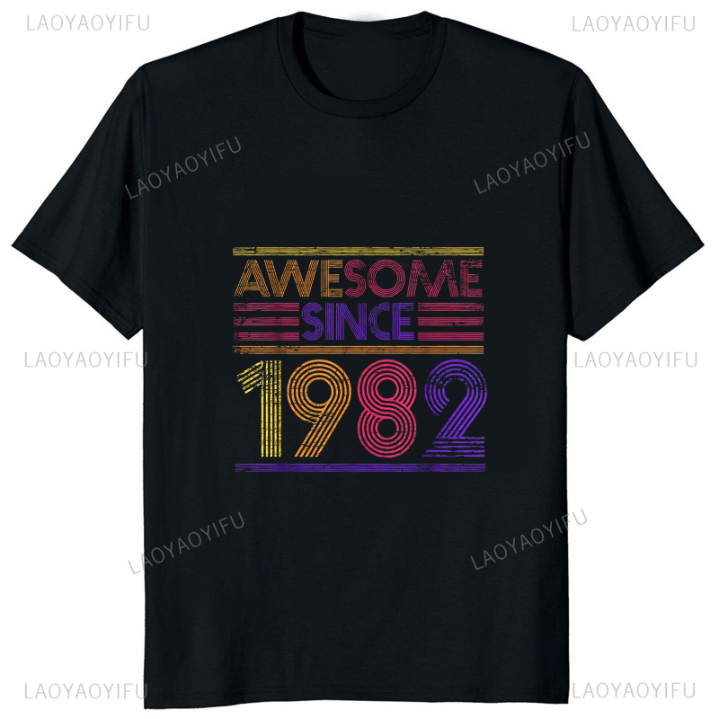 T-shirt estampada vintage para - Men'S Fashion From The 80S avaliação e preço