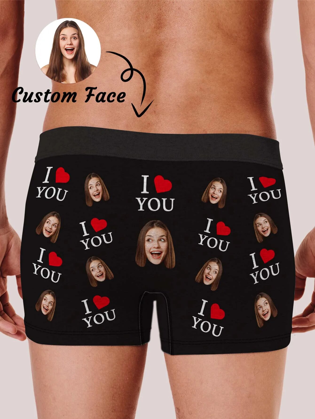 Cuecas boxer masculinas com fo - Men'S Fashion Underwear avaliação e preço
