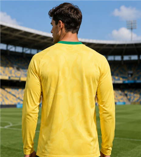 Camisa de Futebol de Manga Lon - Mens Fashion Trends 2026 avaliação e preço