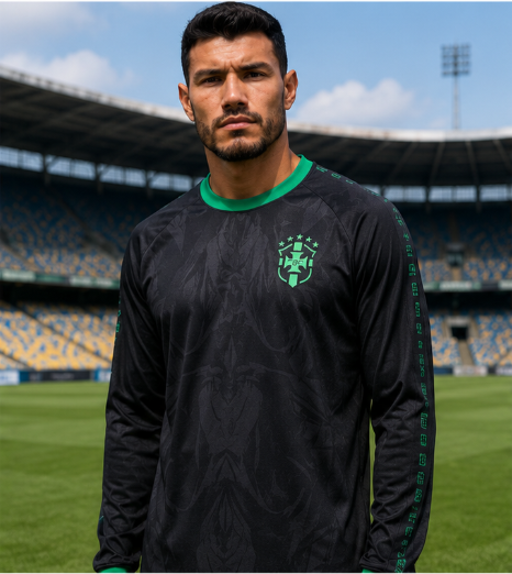 Camisa de Futebol de Manga Lon - Mens Fashion Trends 2026 avaliação e preço