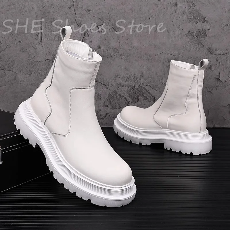 Botas chelsea de fundo robusto - Chelsea Boots Men avaliação e preço