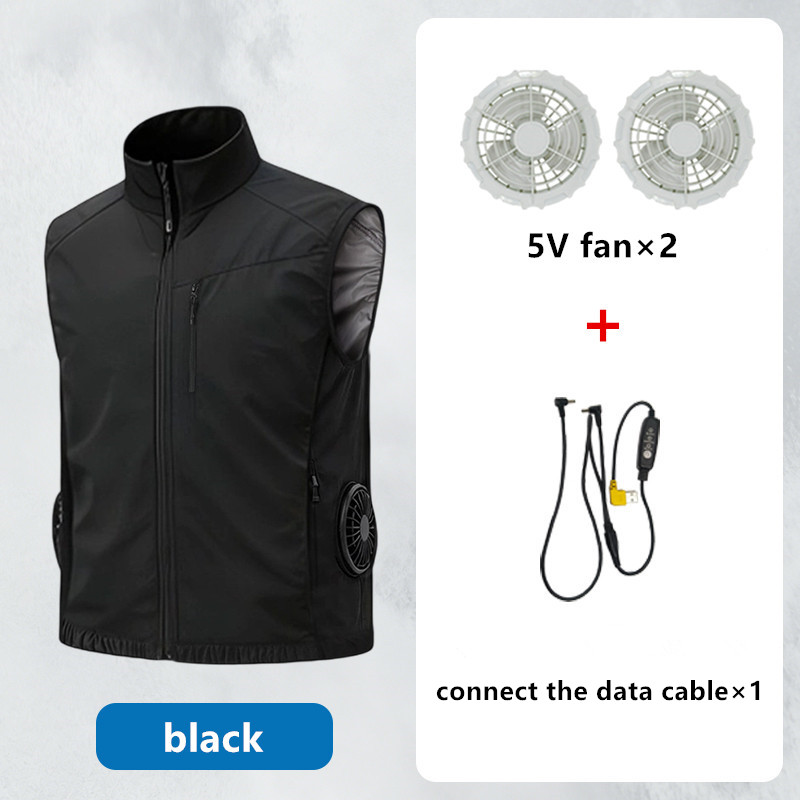 Colete de Verão Masculino com  - Mens Fashion Zip Up avaliação e preço