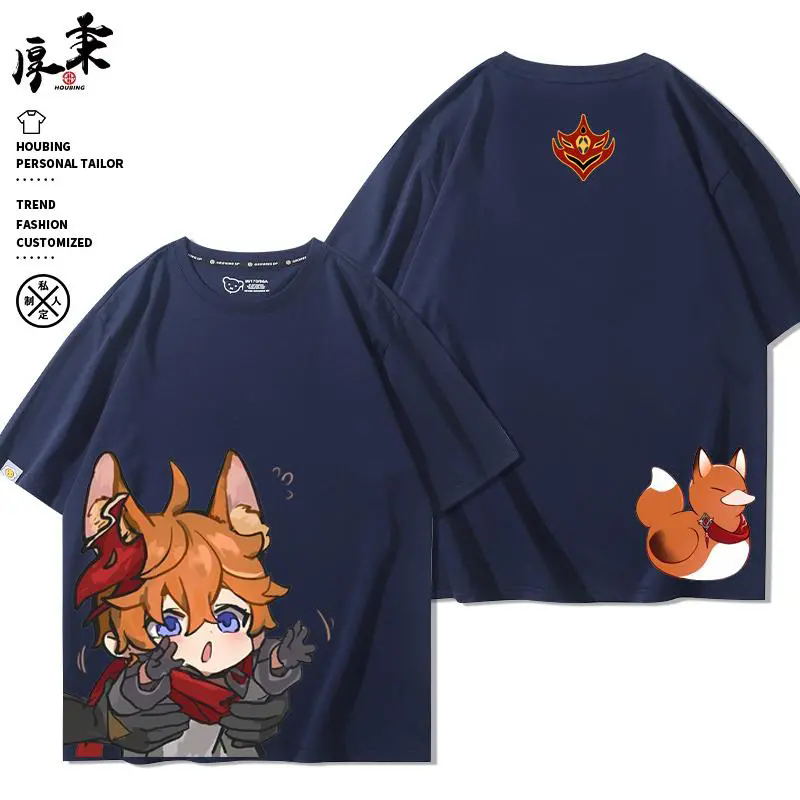 Camiseta de Manga Curta Genshi - Men'S Fashion Accessories avaliação e preço