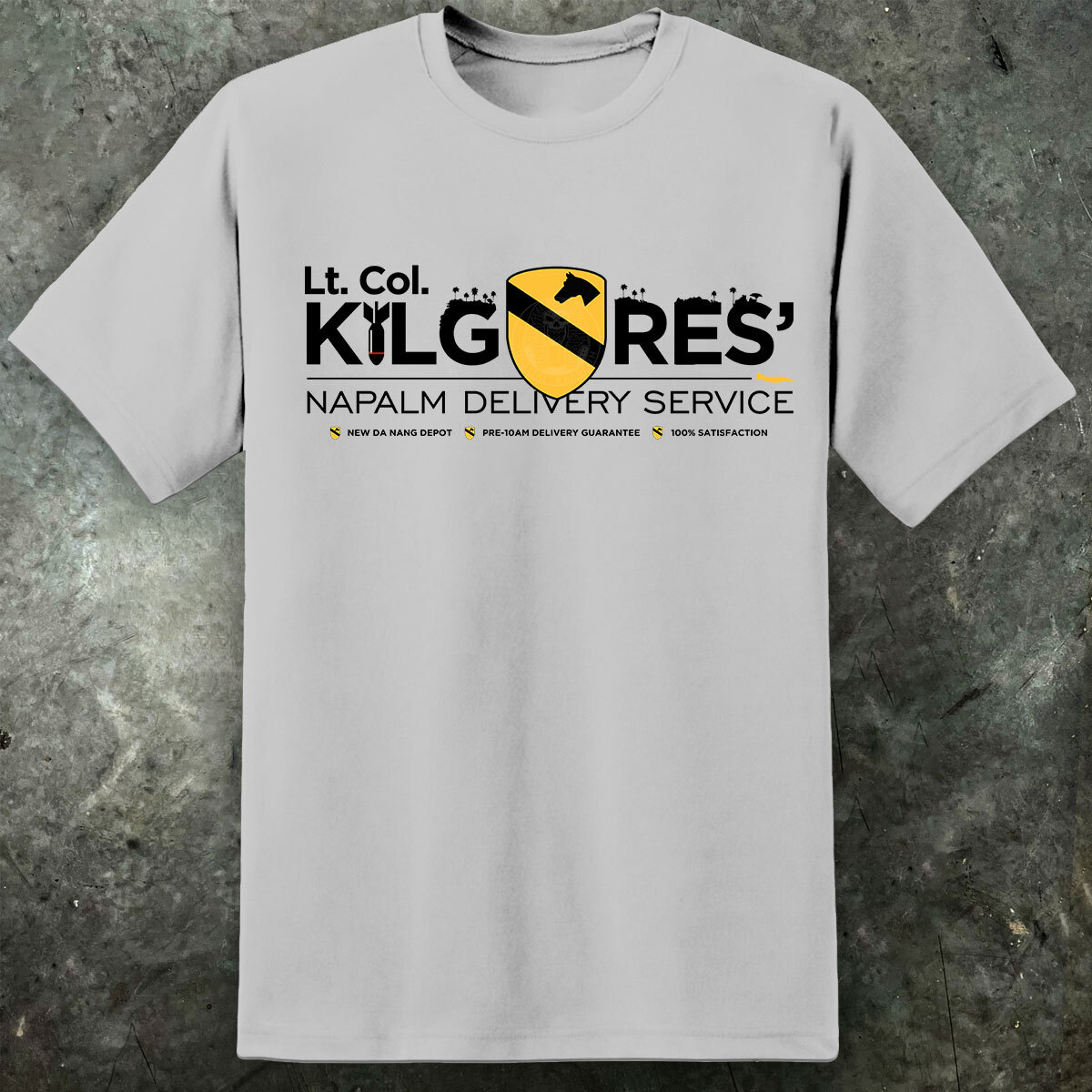 Camiseta Lt. Col Kilgore Napal - Men'S Fashion From The 80S avaliação e preço